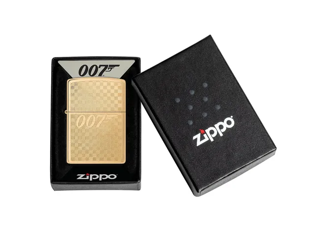Запальничка Zippo 204B Bond BT 007 Gun Logo Фото 2
